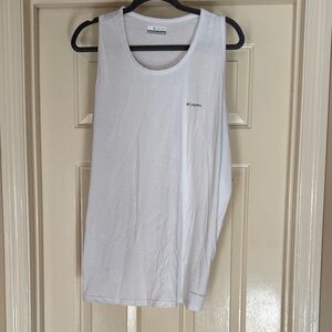 Columbia White Women’s Athletic Tank Top
